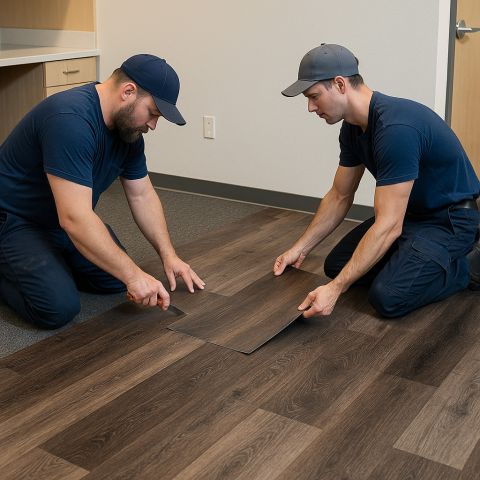 Image depicting the Service Luxury Vinyl Flooring